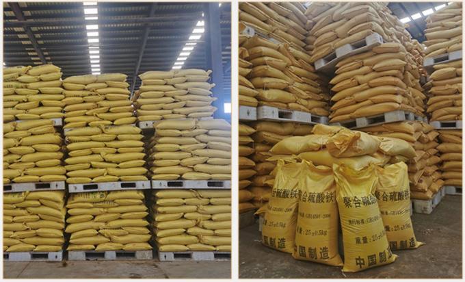 Ferric sulfate Bahan kimia pengolahan air 22% Polymeric Ferric Sulfate( PFS) Poly Ferric Sulfate 2