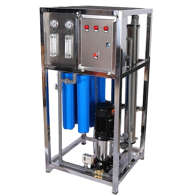 Sistem Reverse Osmosis Stainless Steel 500LPH Untuk Pengolahan Air