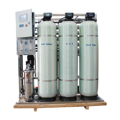 Sistem Reverse Osmosis RO 2000L / Jam Dihapus 97% Bakteri Garam untuk Air Murni