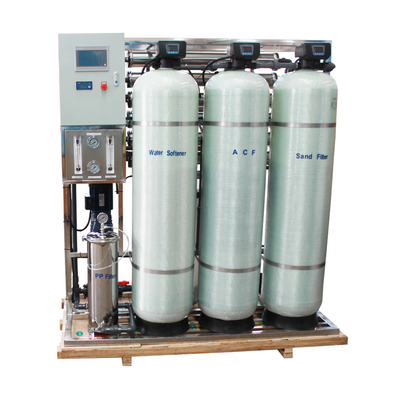 Sistem Air RO Reverse Osmosis Otomatis 1500L / H Untuk Pasokan Air Murni