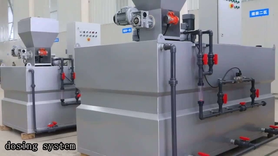 Mesin Dosis Polimer Kimia PAM PAC Untuk Instalasi Pengolahan Air Limbah