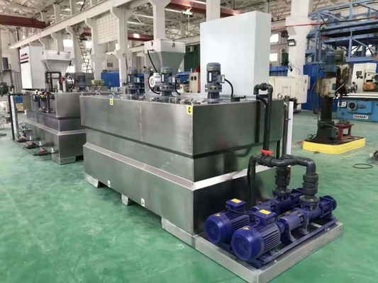 5000L/H Auto Chemical Dry Powder Dosing Device Untuk Mesin Dewatering Sludge