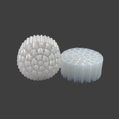Putih K1 Mbbr Biofilm Pembawa Reaktor Biofilm Membran 25*10mm