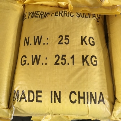 Ferric sulfate Bahan kimia pengolahan air 22% Polymeric Ferric Sulfate( PFS) Poly Ferric Sulfate