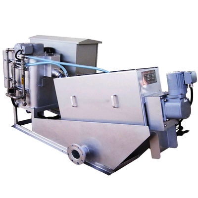 Sludge Industry Water Treatment Mesin Dewatering Multi Sludge Pengoperasian yang Mudah