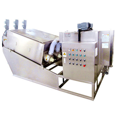 DAF Sewage Treatment Equipment Sekrup Press Machine Unit Dewatering Lumpur