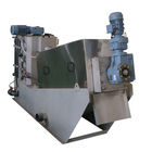 Volute Sludge Dewatering Machine Filter Volute Tekan Bahan Stainless Steel 304L