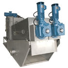 Mesin Sewage Treatment Sludge Dewatering Otomatis Wastewater Sekrup Press