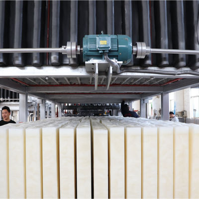 Pembuatan Mesin Es Blok 5T Untuk Kulkas Mesin es balok pendingin langsung tipe komersial